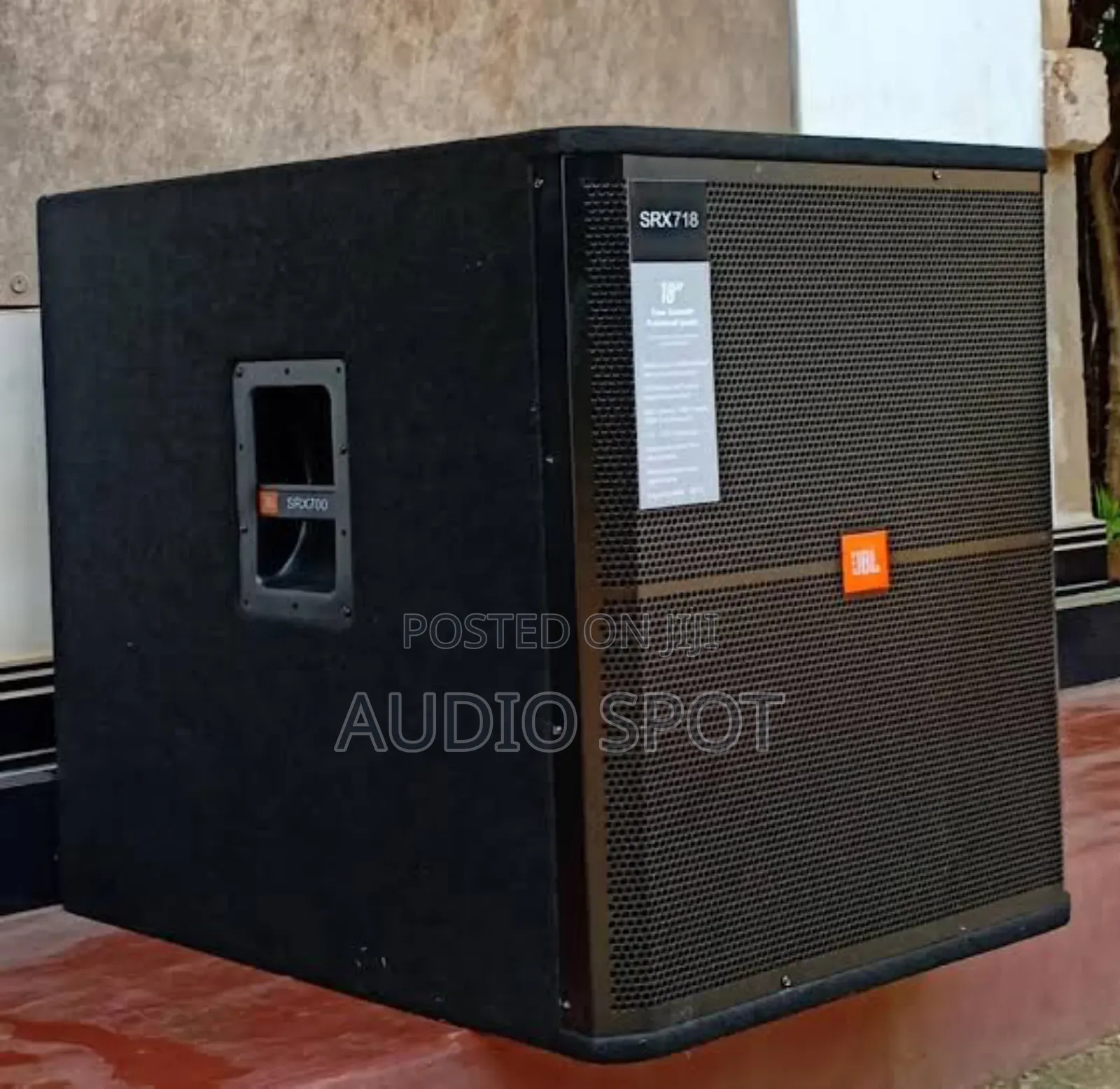 Original Jbl Srx-718s Compact, High Power 18" Passive Subwoo