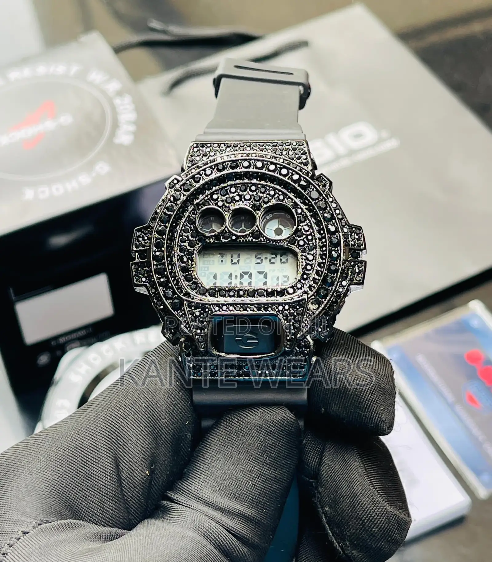 Quality Grade Stone Dw-6900bb Gshock Wristwatch
