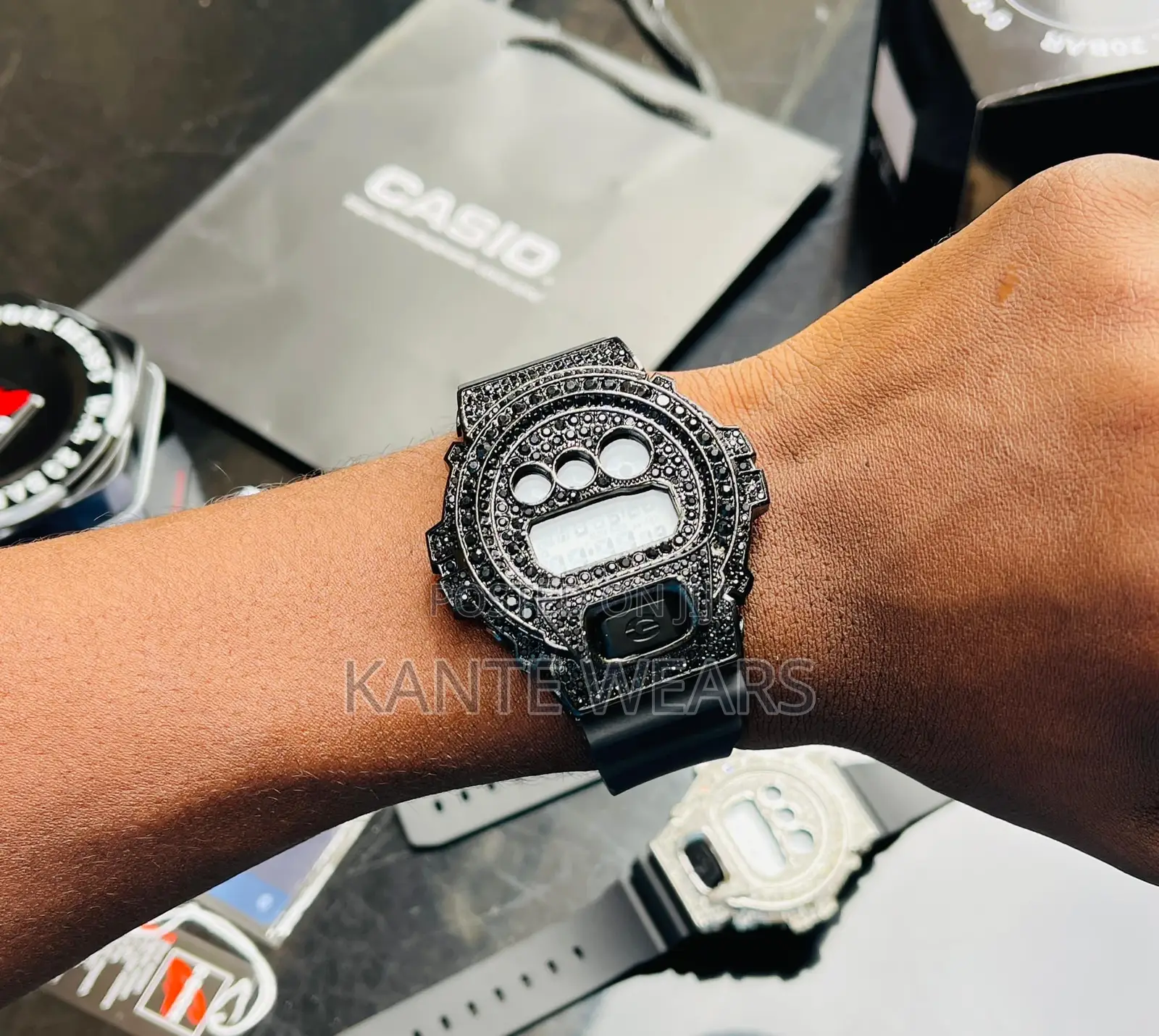 Quality Grade Stone Dw-6900bb Gshock Wristwatch