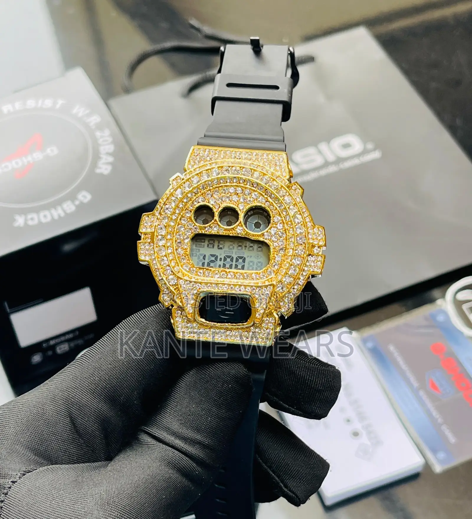 Quality Grade Stone Dw-6900bb Gshock Wristwatch