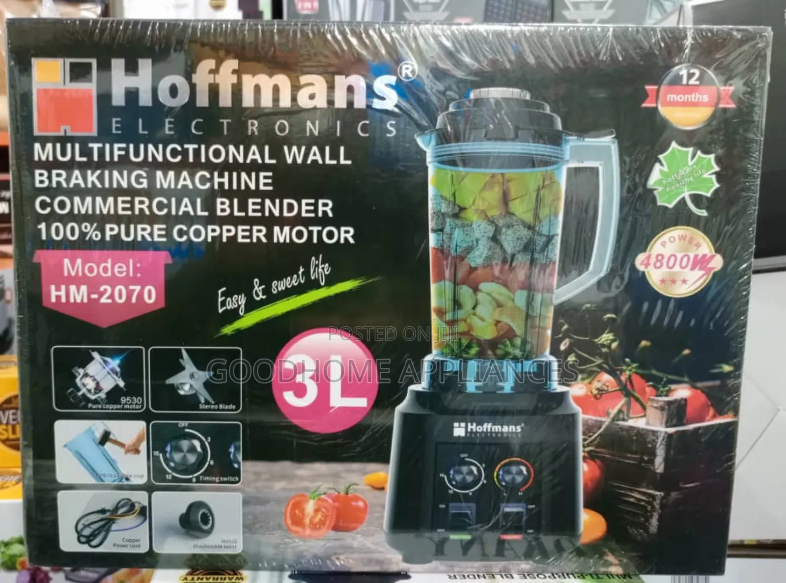 Hoffman's Commercial Blender 3l