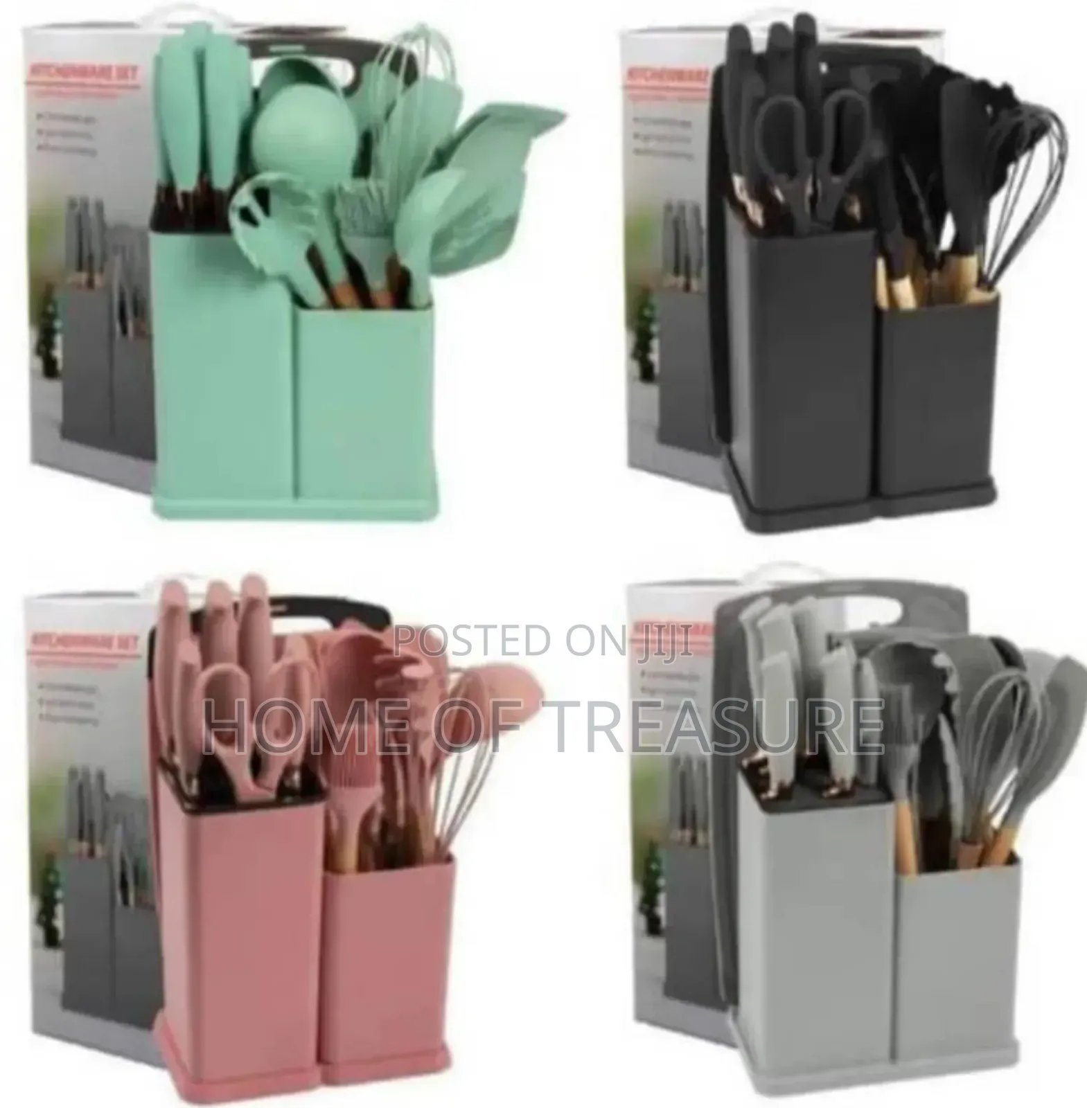 Kitchenware Sets With Utensils and Utensil Holders