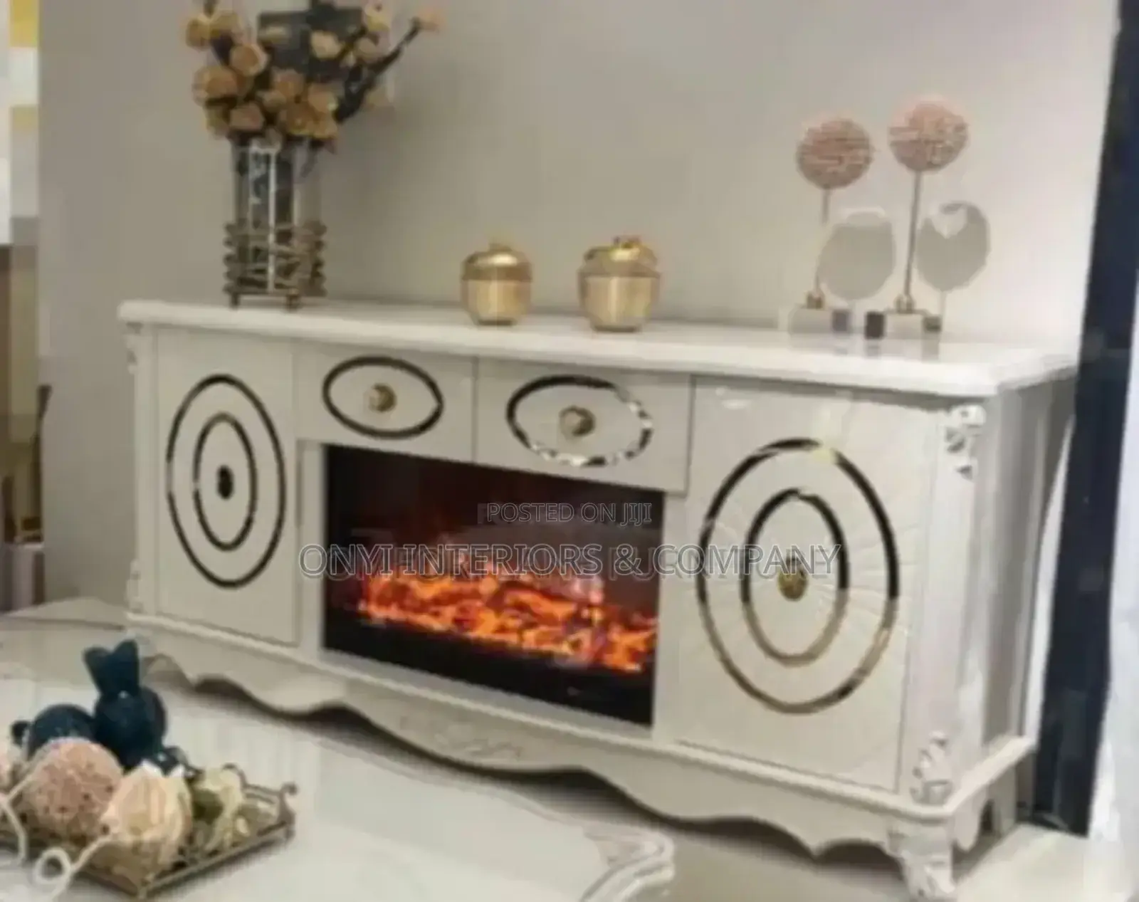 Tv Stand With Fireplace