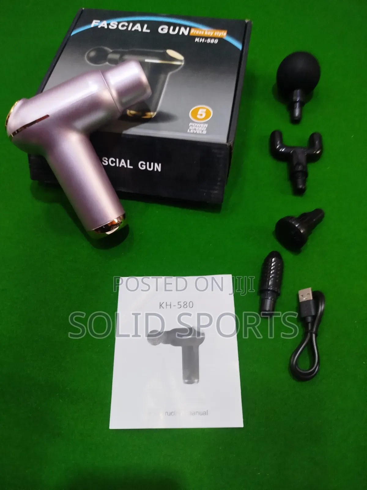 5 Power Speed Levels Massage Gun Pay on Delivery