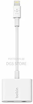 Belkin 3.5mm Headphone Jack Adapter for iPhone X, 8,8+,7,7+