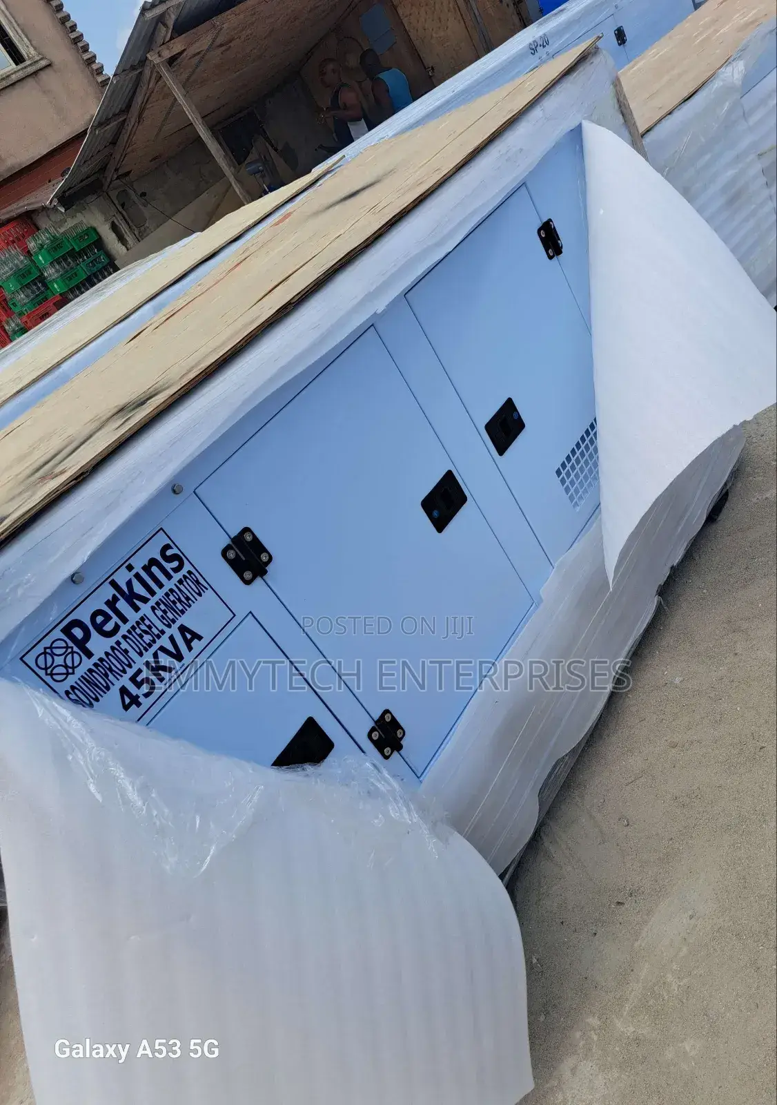 Sp45kva Perkins Diesel Soundproof Gen 2years Wty