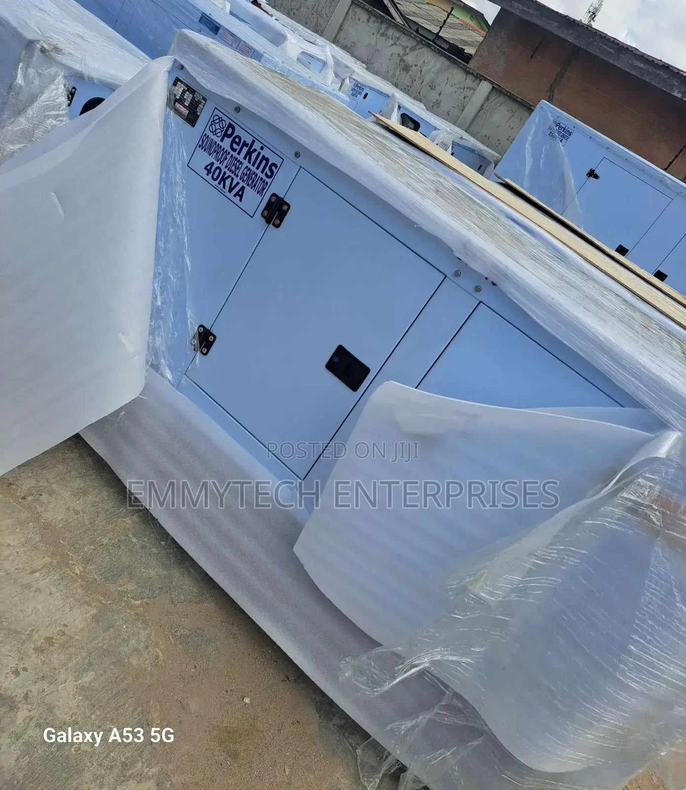 A Brand New 40kva Perkins Diesel Soundproof Gen 2years Wty