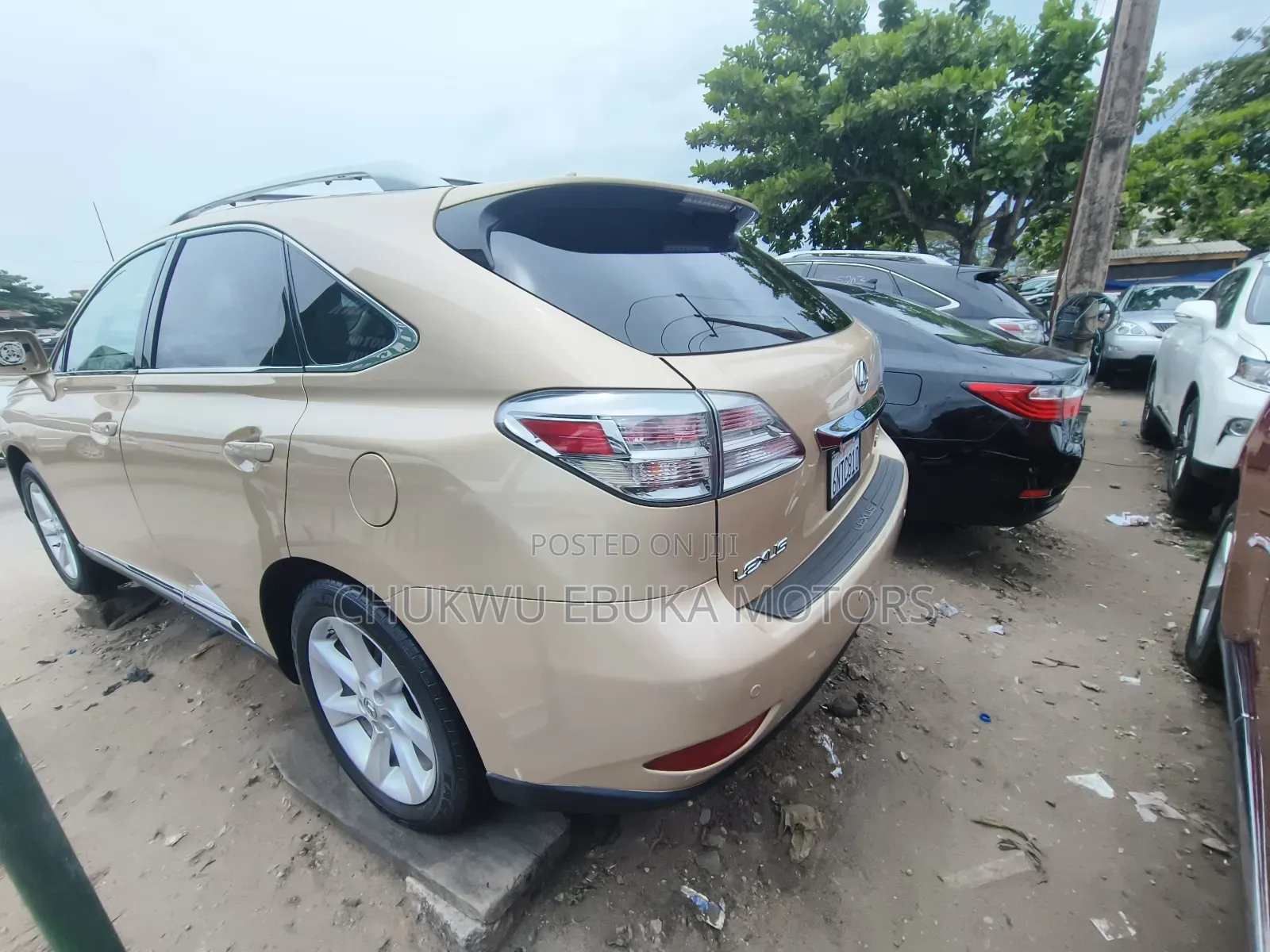 Lexus RX 350 2010 Gold