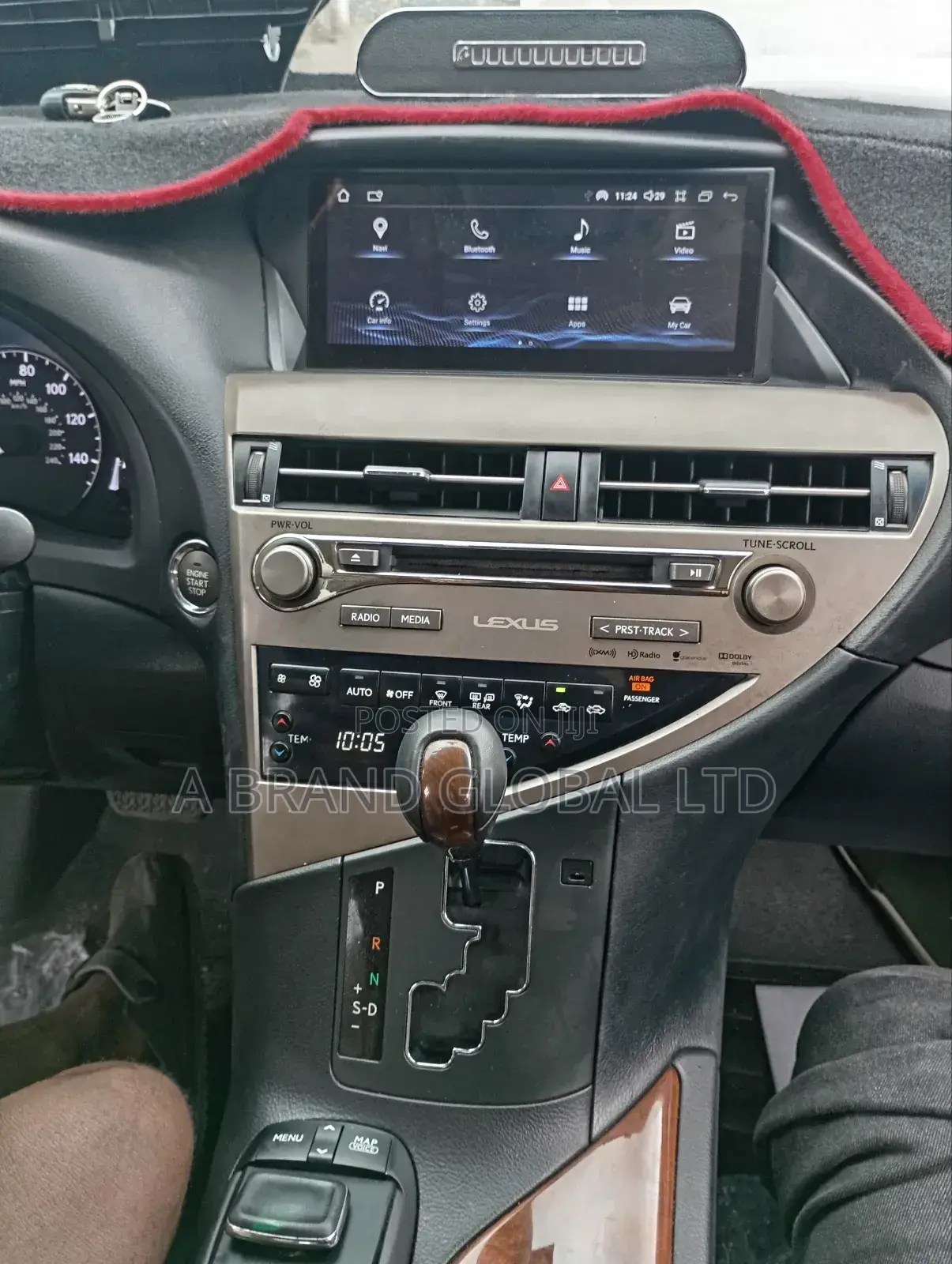 2010-2015 Lexus Rx 350 Android Navigation System With Carplay