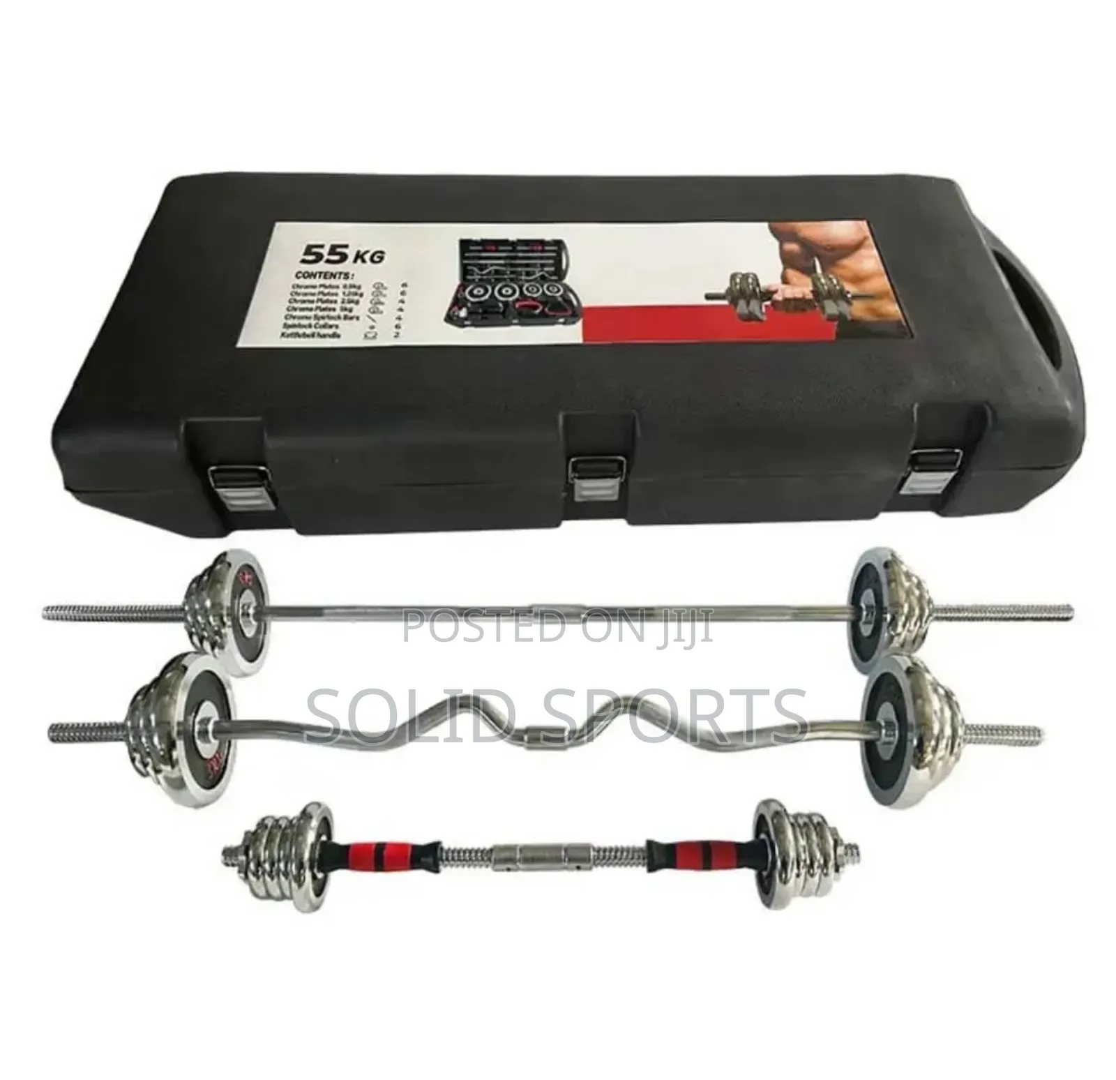 55kg Dumbbell Set