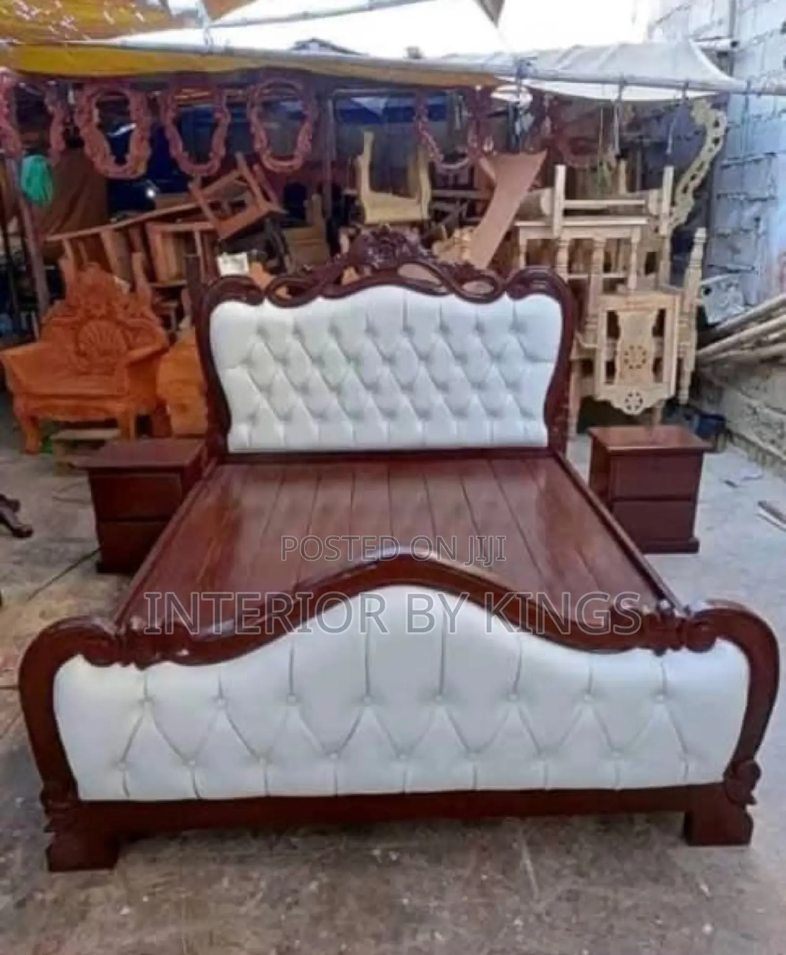 6 by 6 Luxury Bed for Kings and Queens Only Comes in Sizes