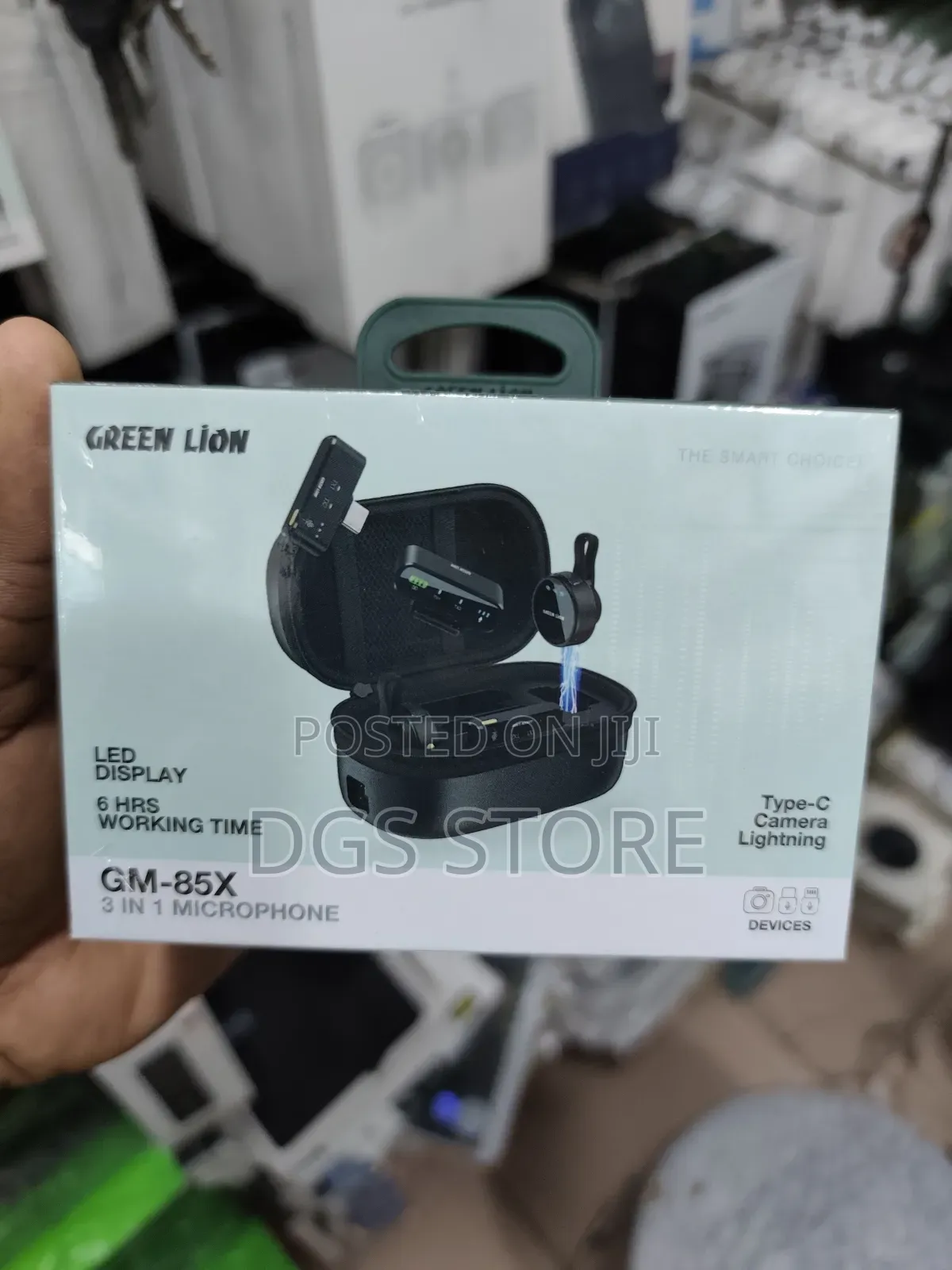 Green Lion Gm 85x 3in1 Microphone