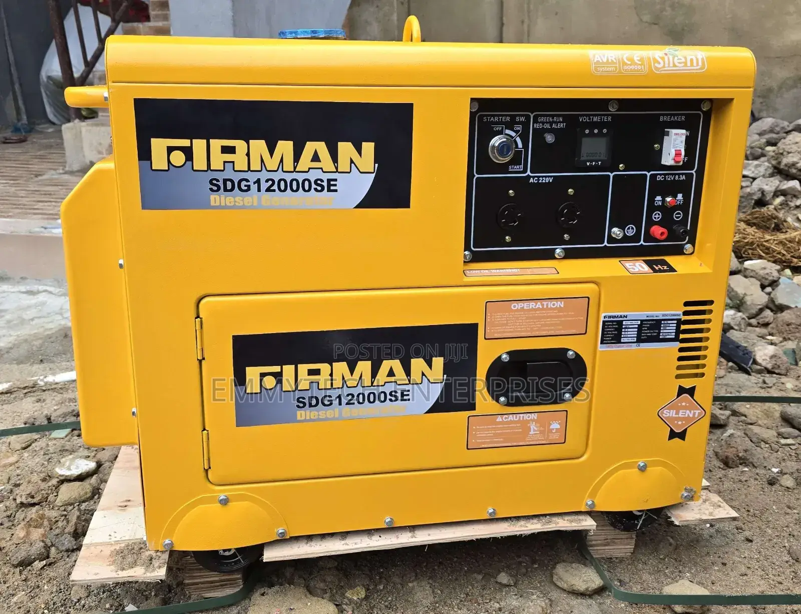 I Have Brand New Firman Diesel Soundproof Gen(10kva) 1year