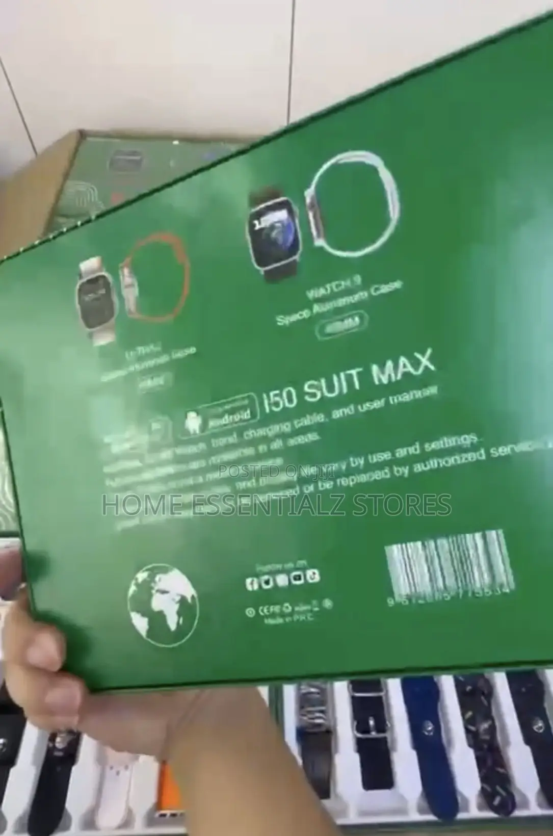 Smart Wristwatch With Extra Bands