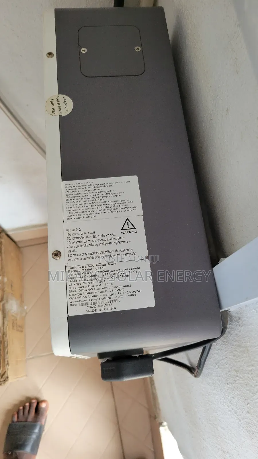 2.5kwh Sako Lithium Battery Power Bank