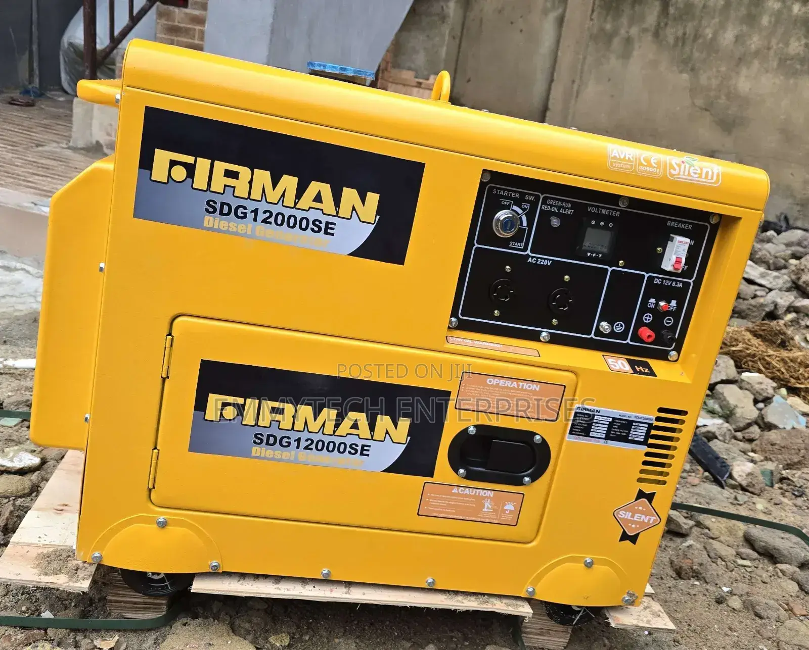 ☆¤Powerful 10kva Firman Diesel Soundproof Gen 1year Wty