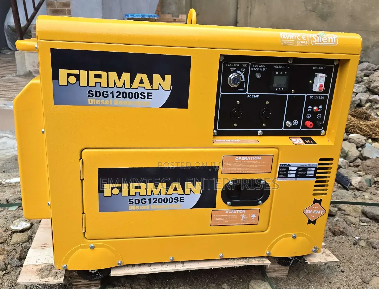 Come I Have Brand New Firman 10kva Diesel Soundproof Gen