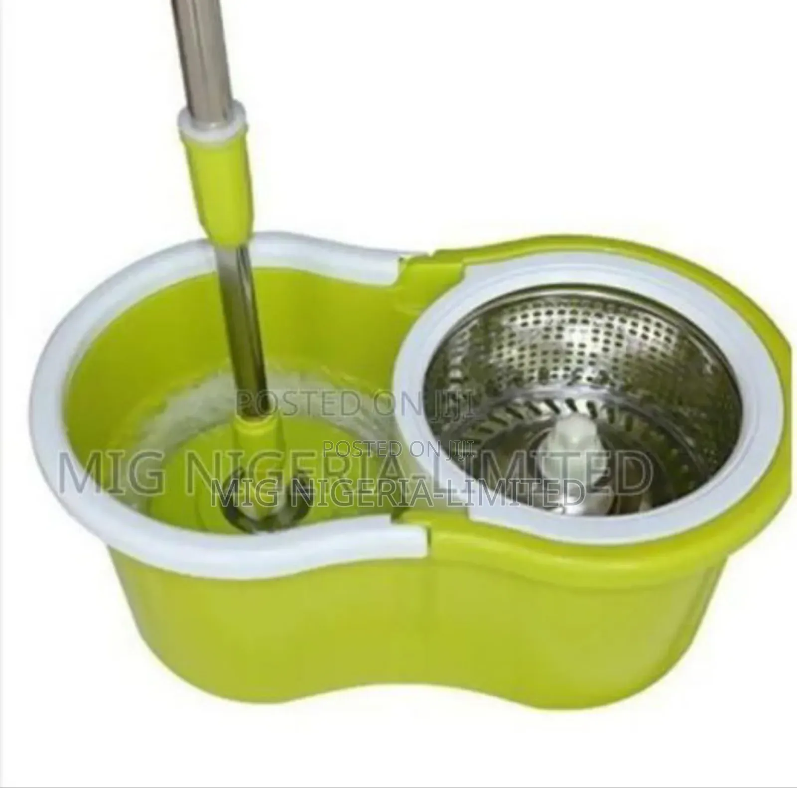 Stainless Steel Spin Mop and Bucket - 360 Degrees