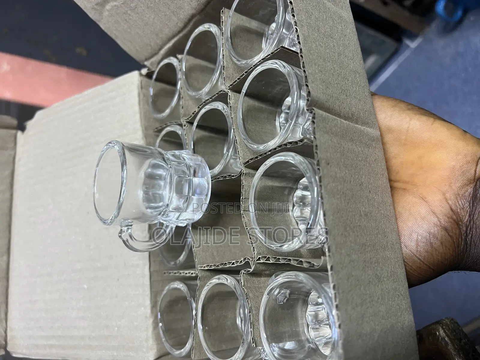 12pcs Handle Shot Cup