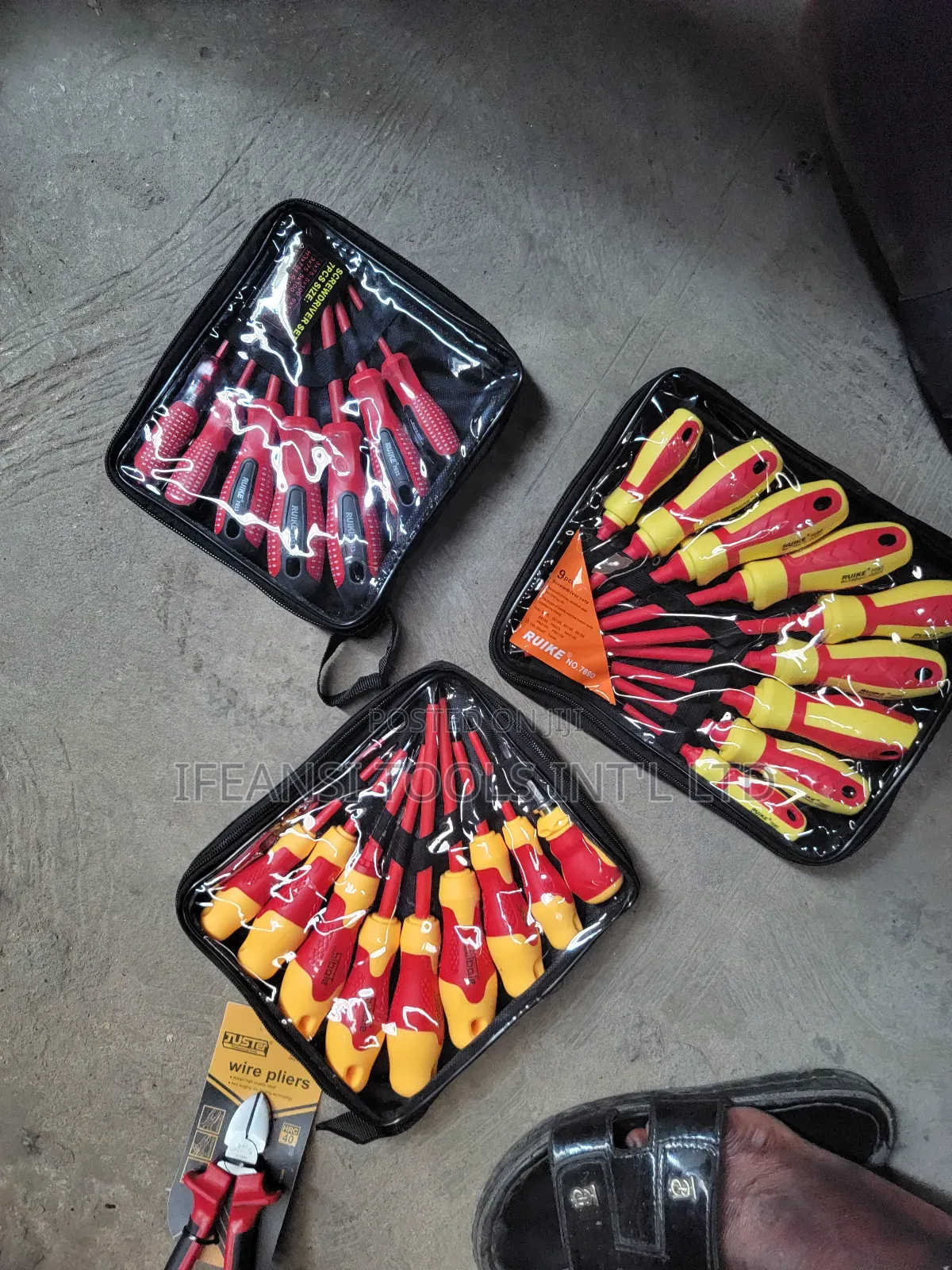 Electrical Screw Driver Set of 9