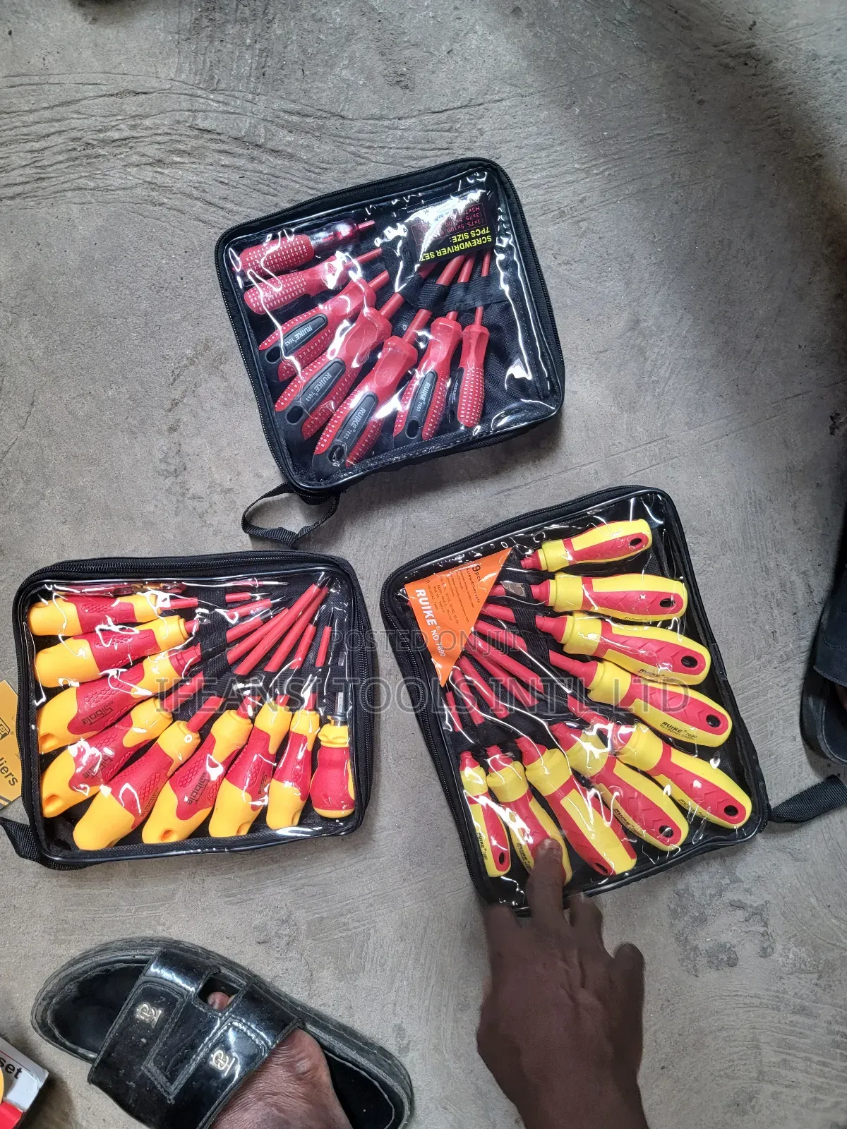 Electrical Screw Driver Set of 9