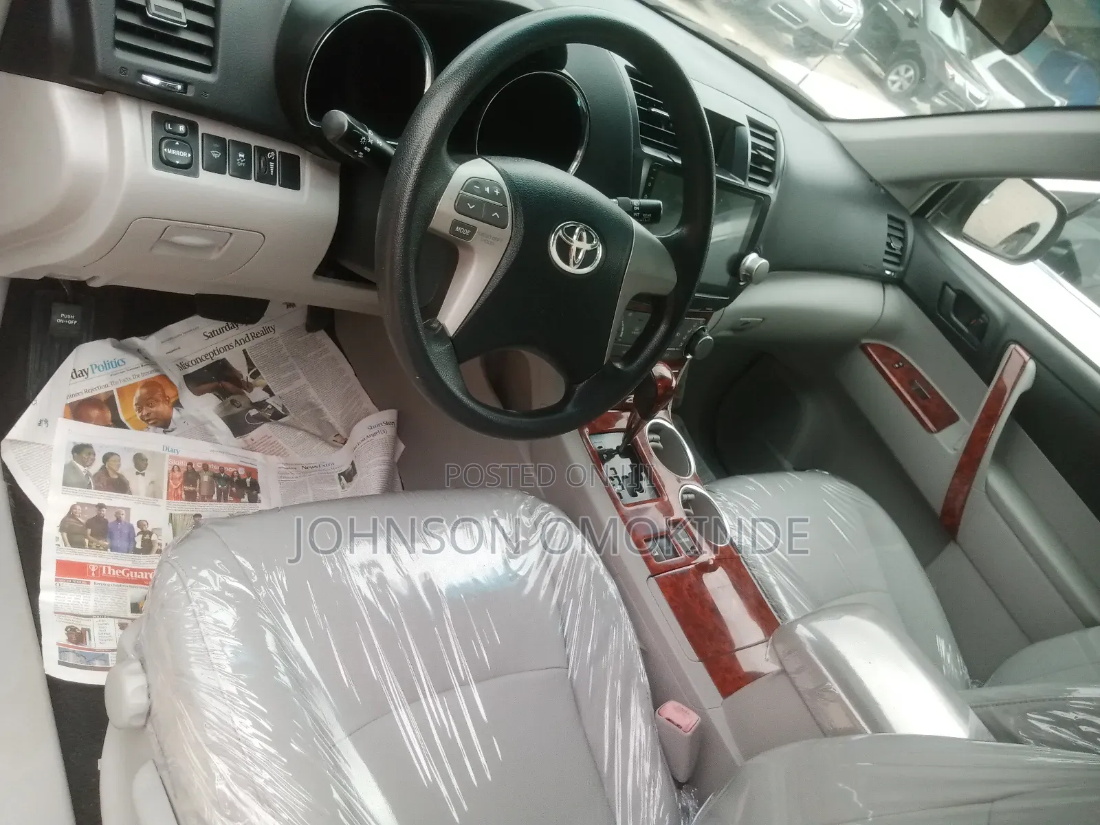 Toyota Highlander Limited 3.5l 4WD 2013 Silver