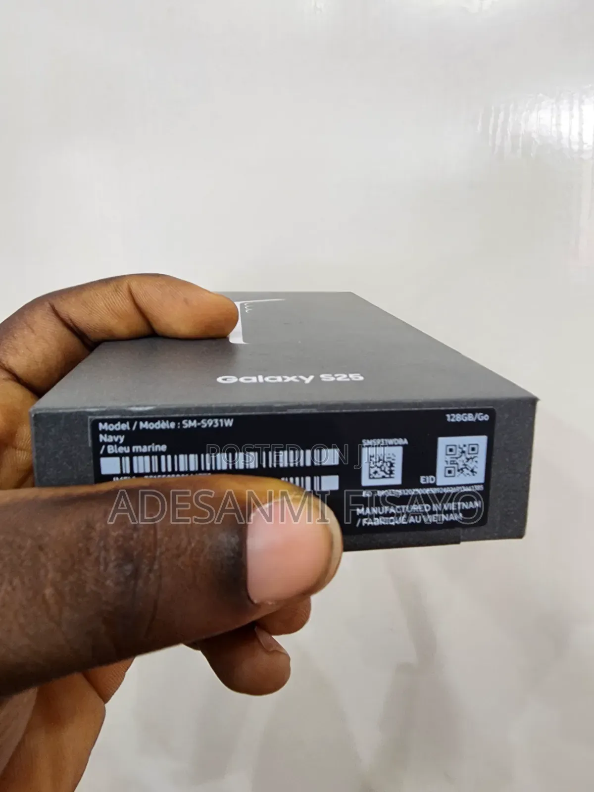 New Samsung Galaxy S25 128 GB Blue