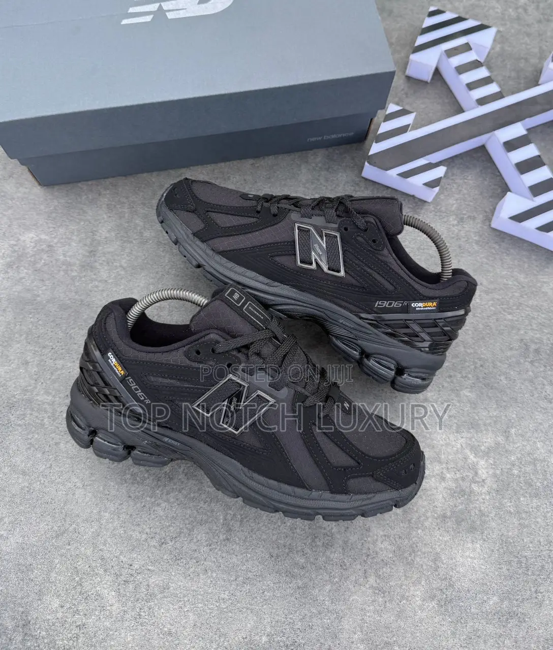 *Original Cordura X New Balance 1906 Triple Black*