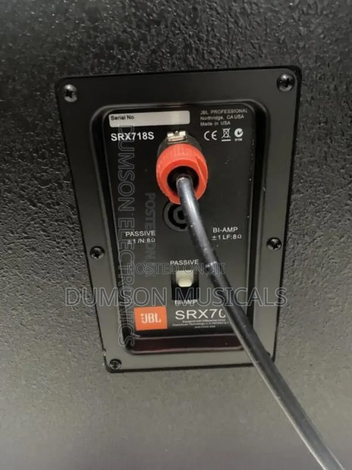 JBL Single Sub and 12 Inches JBL Hanging Speakerbig Magnet