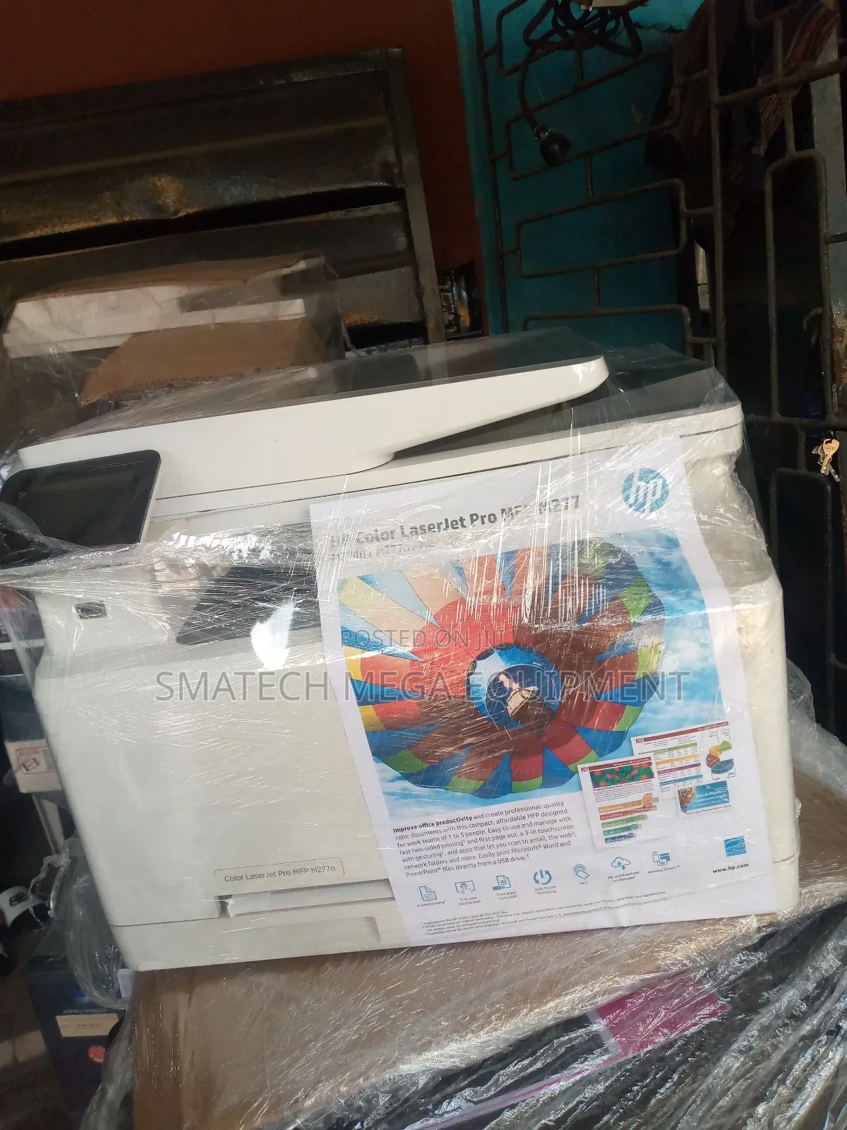 All in One Color Hp Laserjet Pro MFP M277