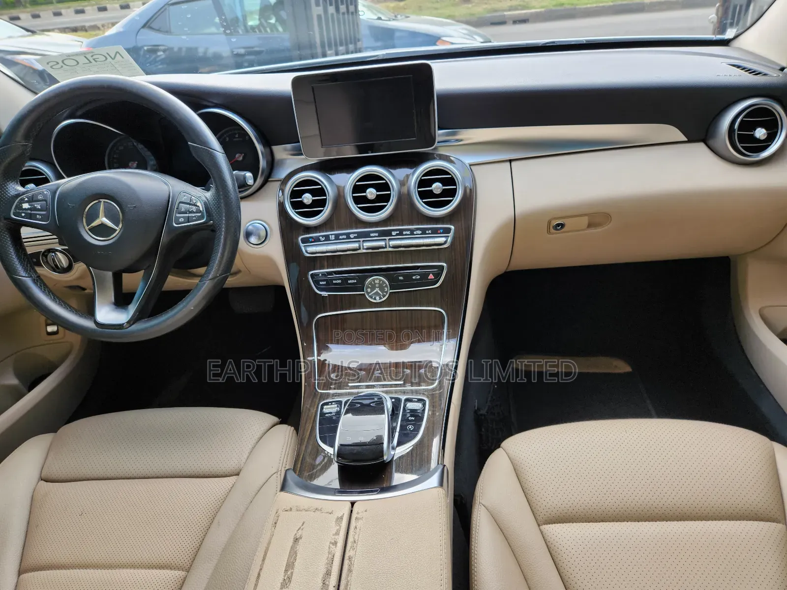 Mercedes-Benz C300 2015 White