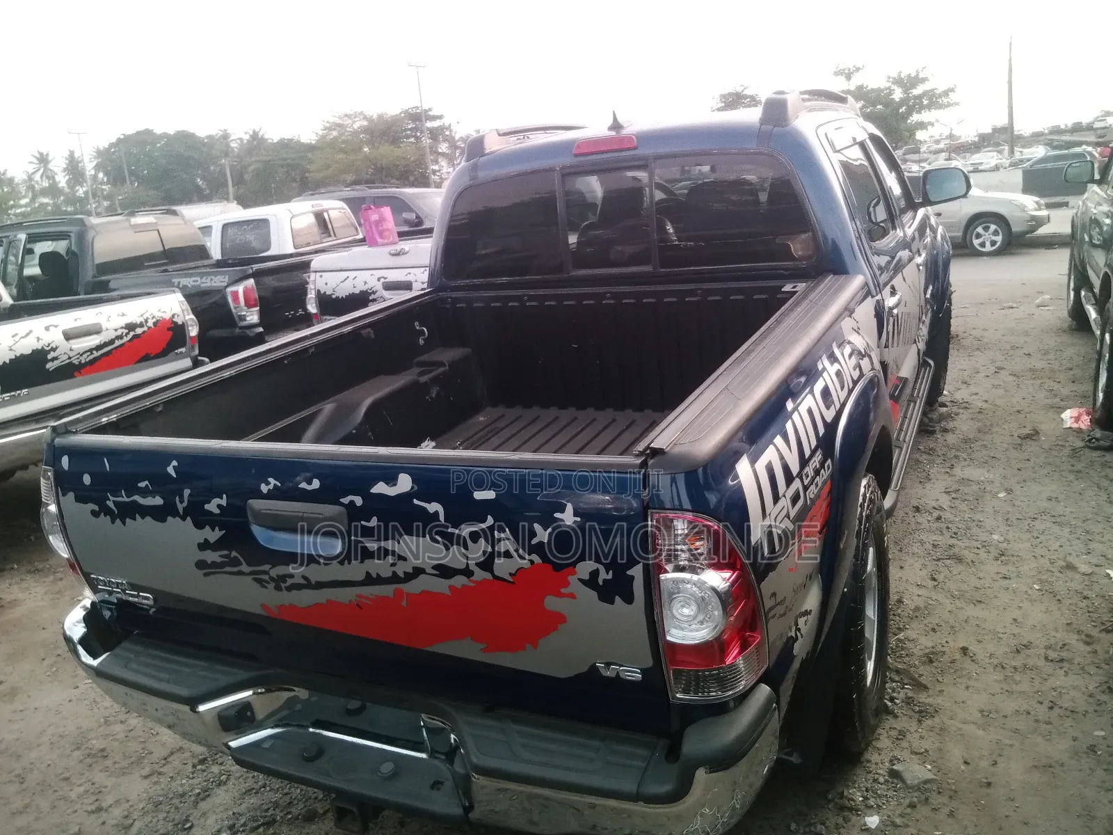 Toyota Tacoma 4dr Double Cab 5.0 ft. SB (2.7L 4cyl 4A) 2015 Blue