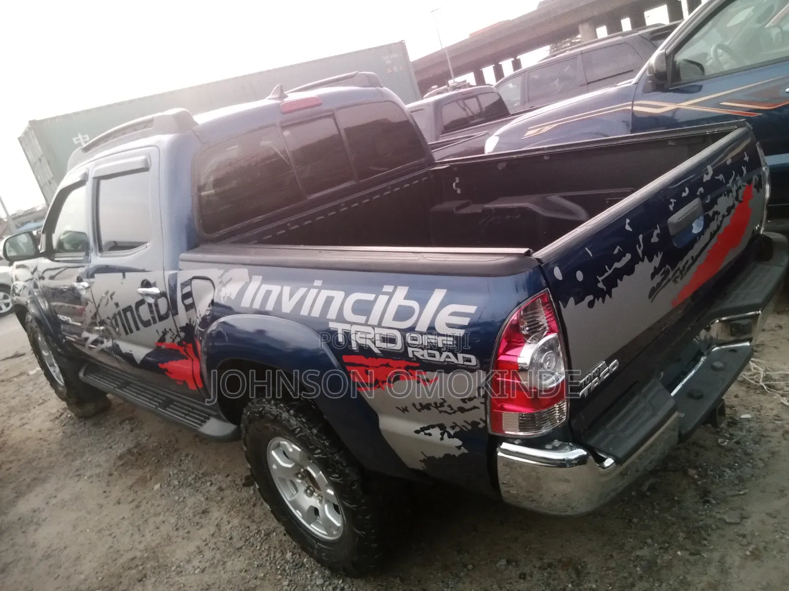 Toyota Tacoma 4dr Double Cab 5.0 ft. SB (2.7L 4cyl 4A) 2015 Blue