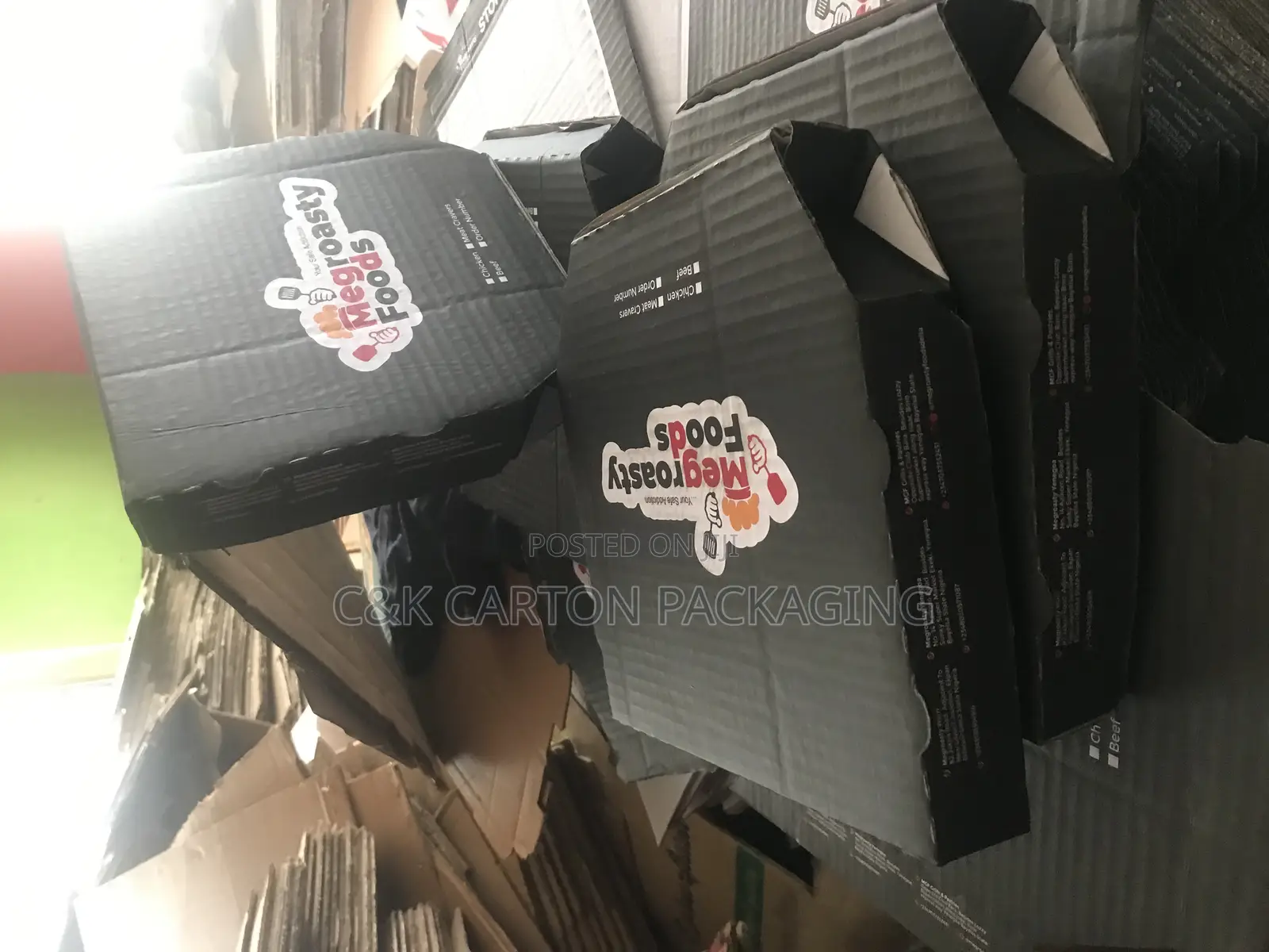Dominion Pizza Box Full Branded
