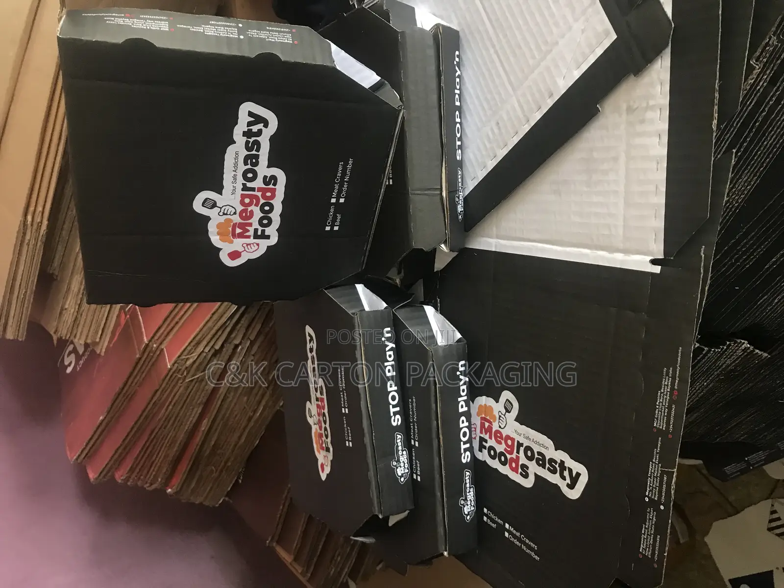 Dominion Pizza Box Full Branded