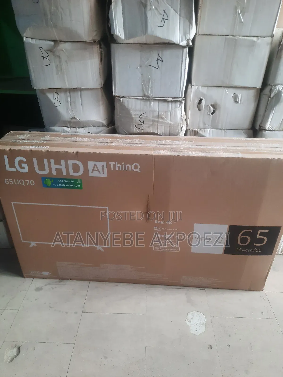 Lg Smart Tv 65 Inches (Android Tv)