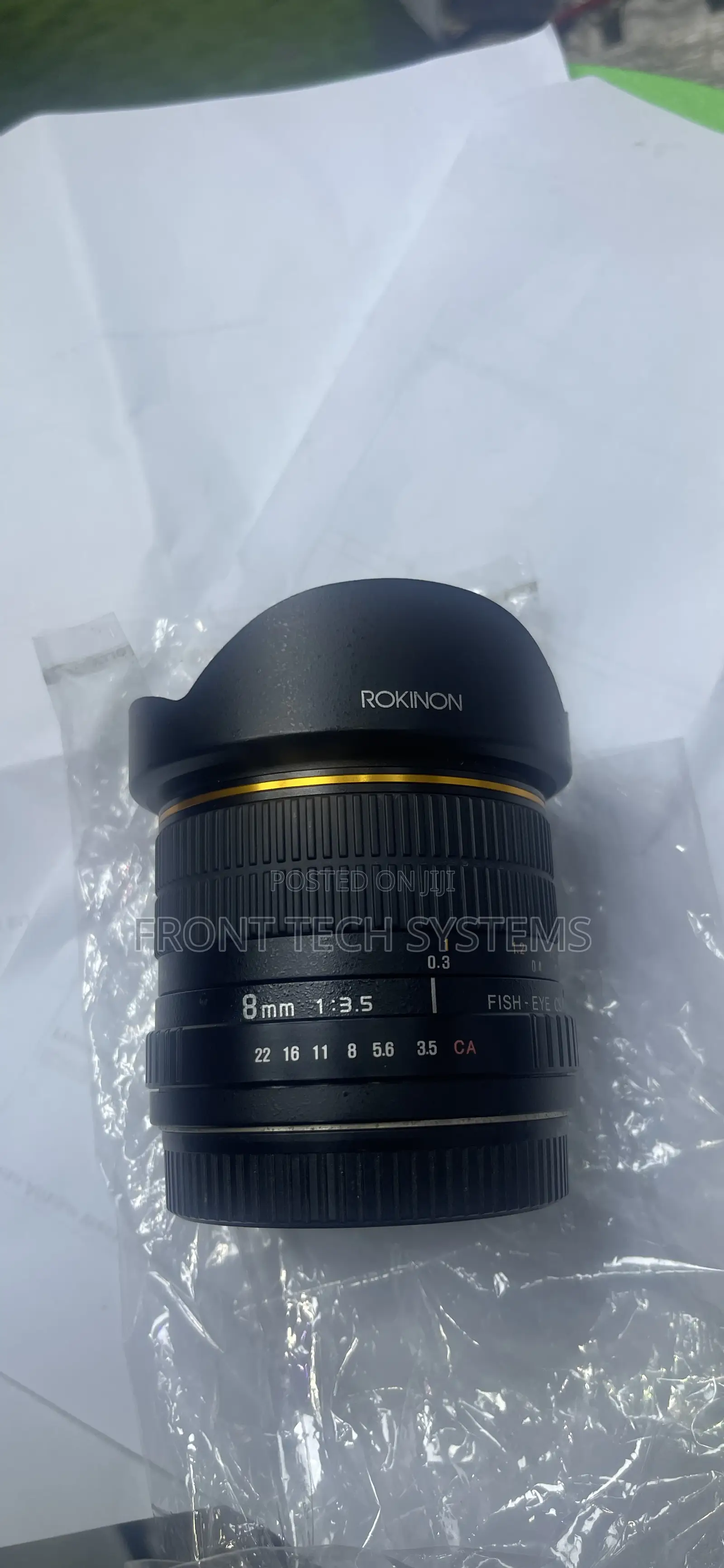 Rokinon Lens 8mm 1:3.5 Fish Eye for Nikon