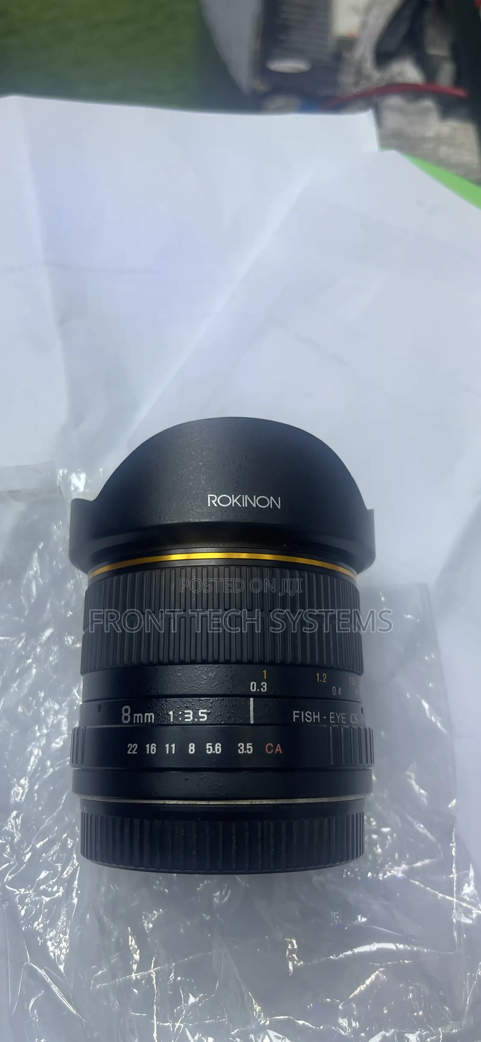 Rokinon Lens 8mm 1:3.5 Fish Eye for Nikon