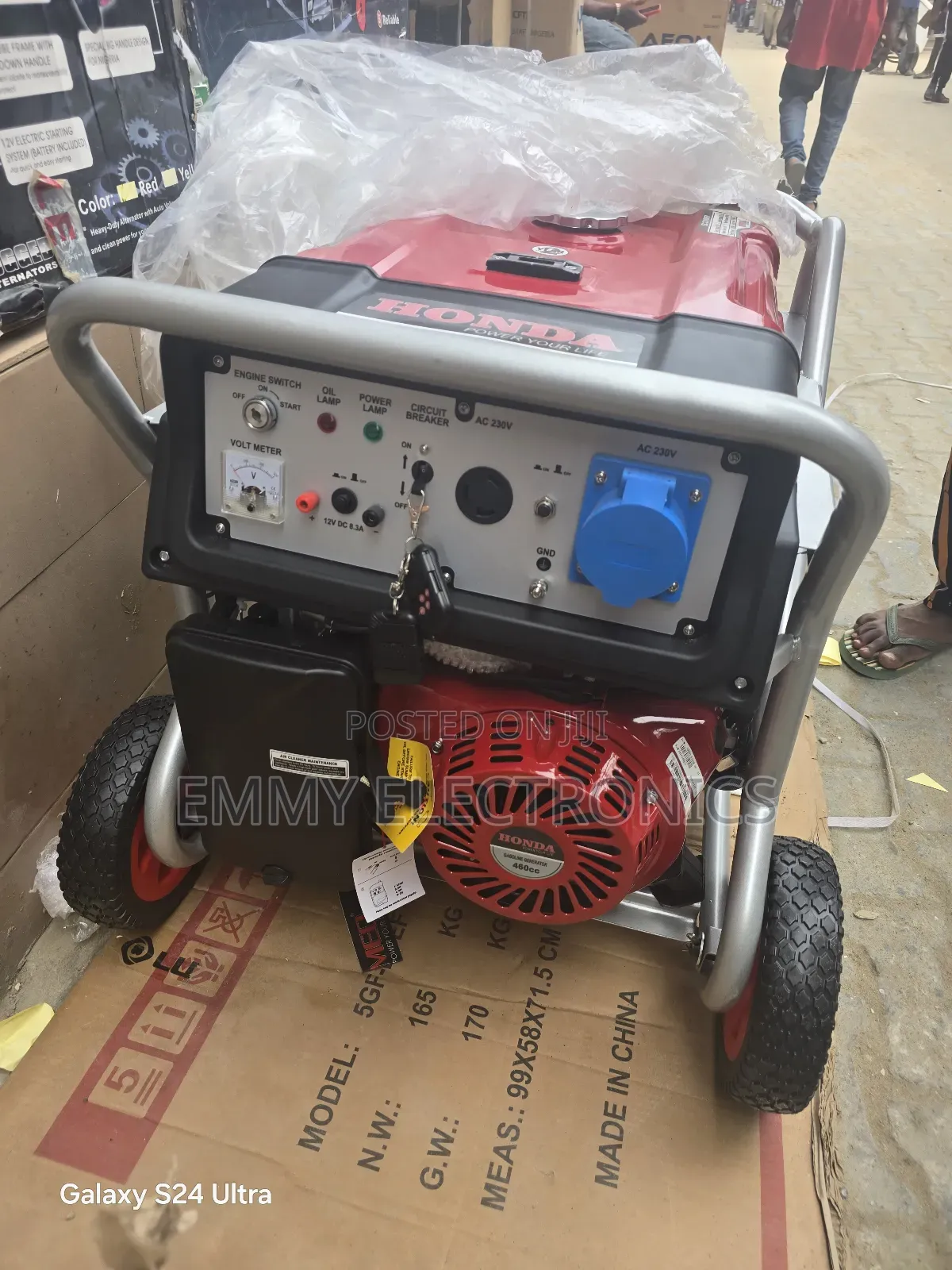 Honda Remote Control Petrol Gen 12kva 100%Copper Coil