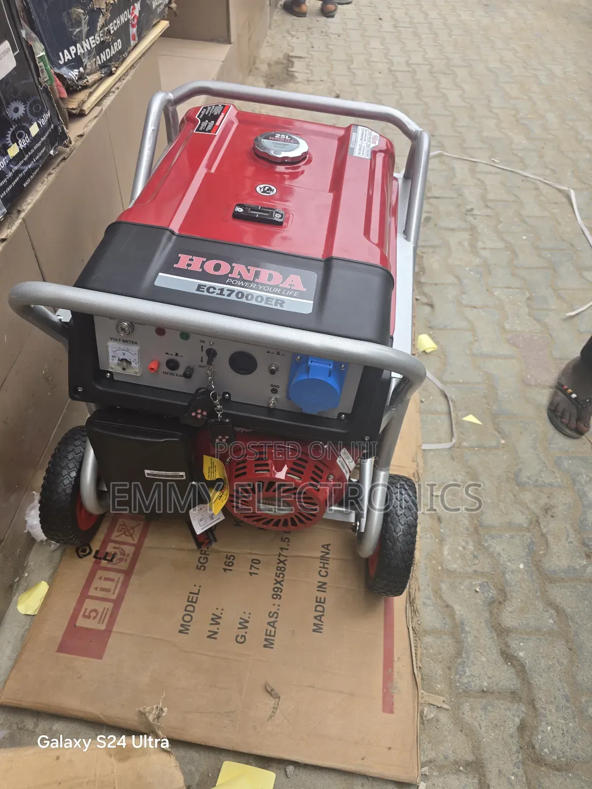A Brand New Honda Remote Control Petrol Gen 12kva 100%Copper