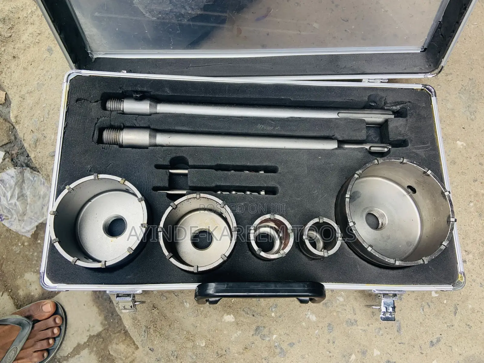 Concrete Hole Saw Kit