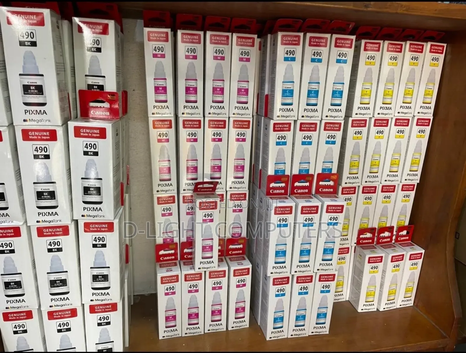 Pixma 490 Color Inks