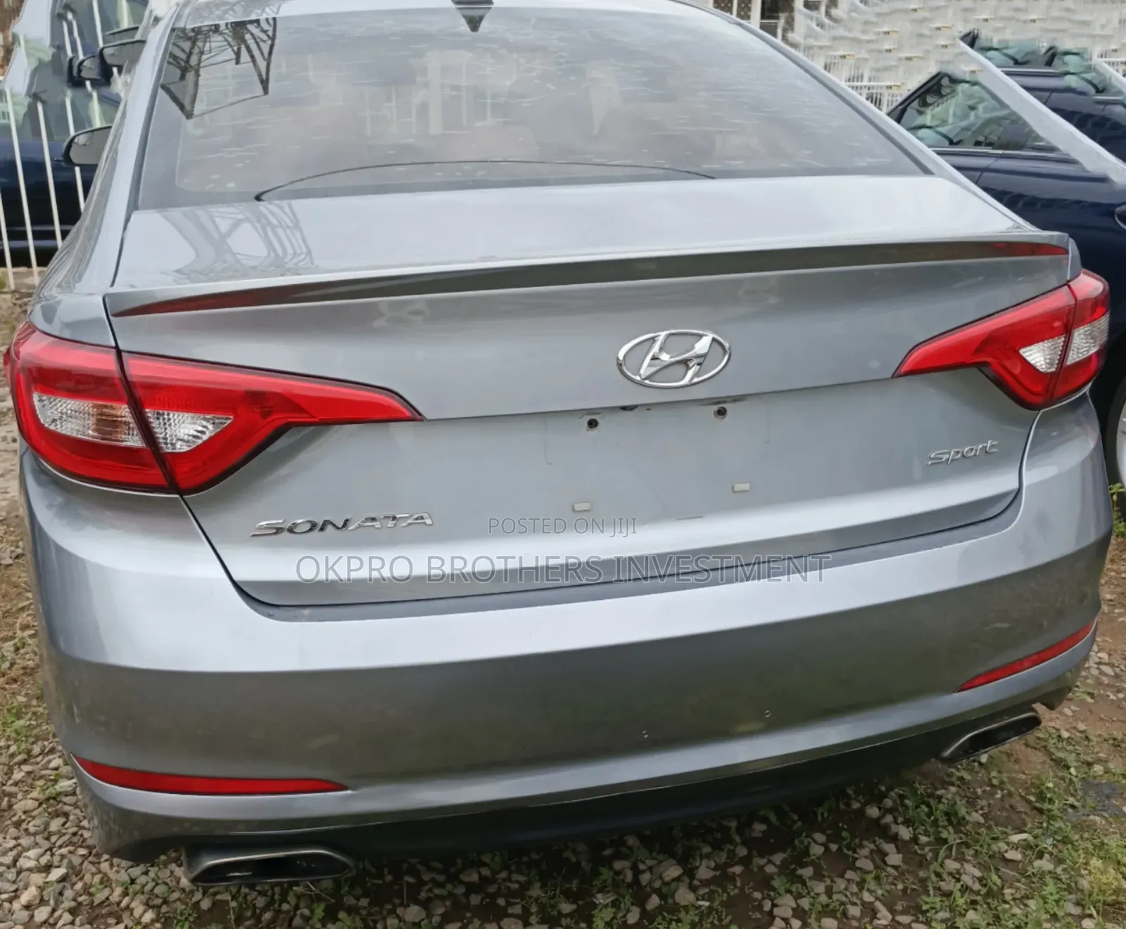 Hyundai Sonata Sport 2.0T 4dr Sedan (2.0L 4cyl Turbo 6A) 2015 Silver