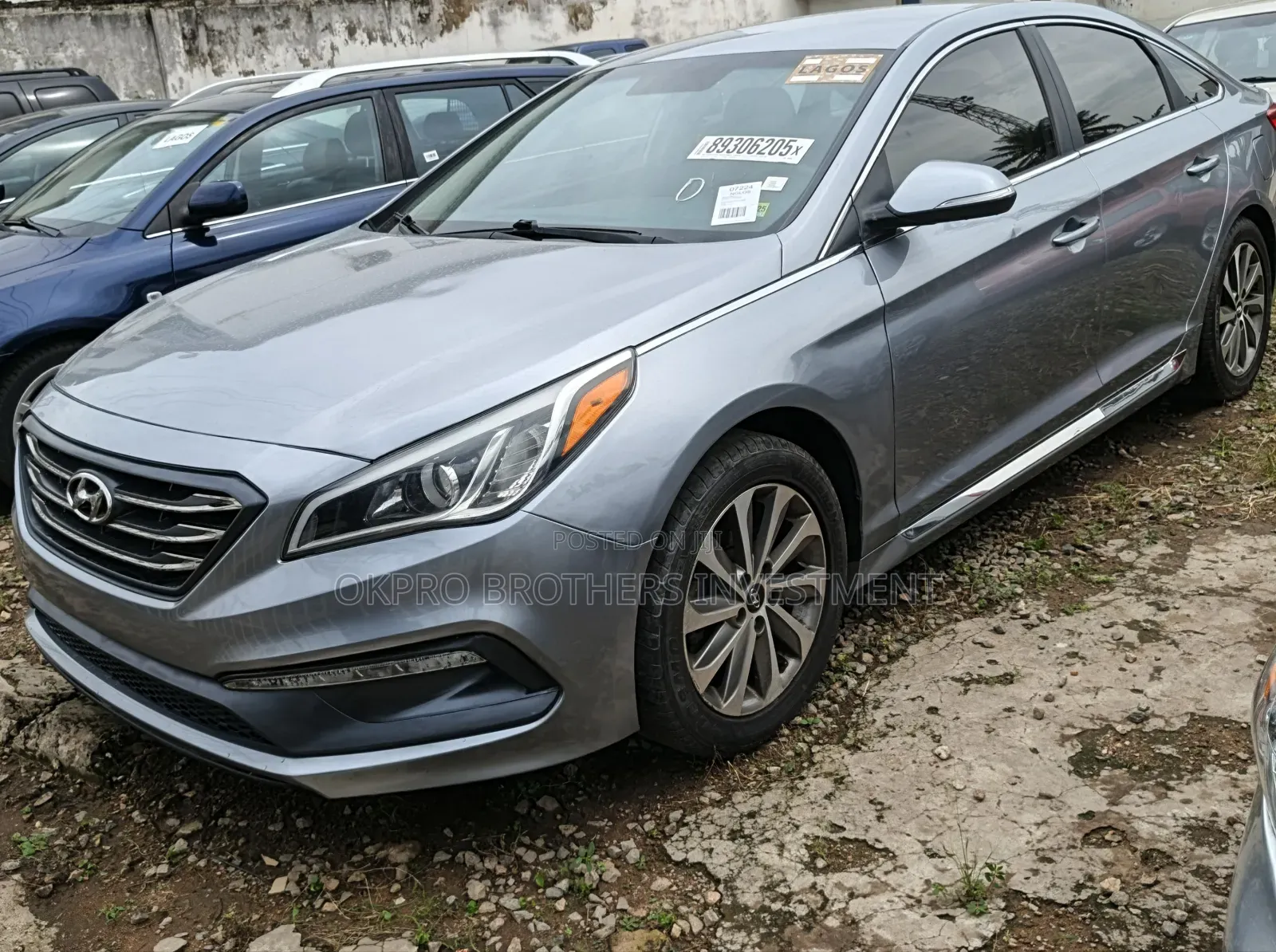 Hyundai Sonata Sport 2.0T 4dr Sedan (2.0L 4cyl Turbo 6A) 2015 Silver