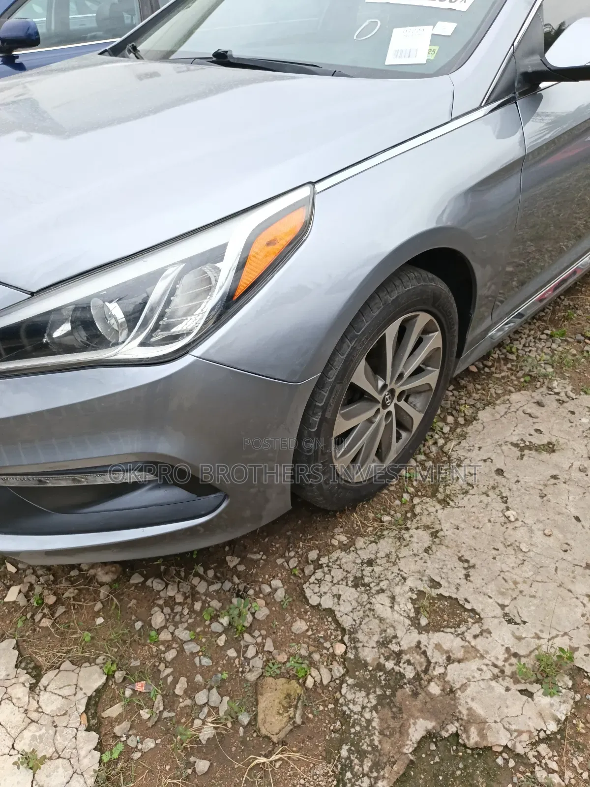 Hyundai Sonata Sport 2.0T 4dr Sedan (2.0L 4cyl Turbo 6A) 2015 Silver