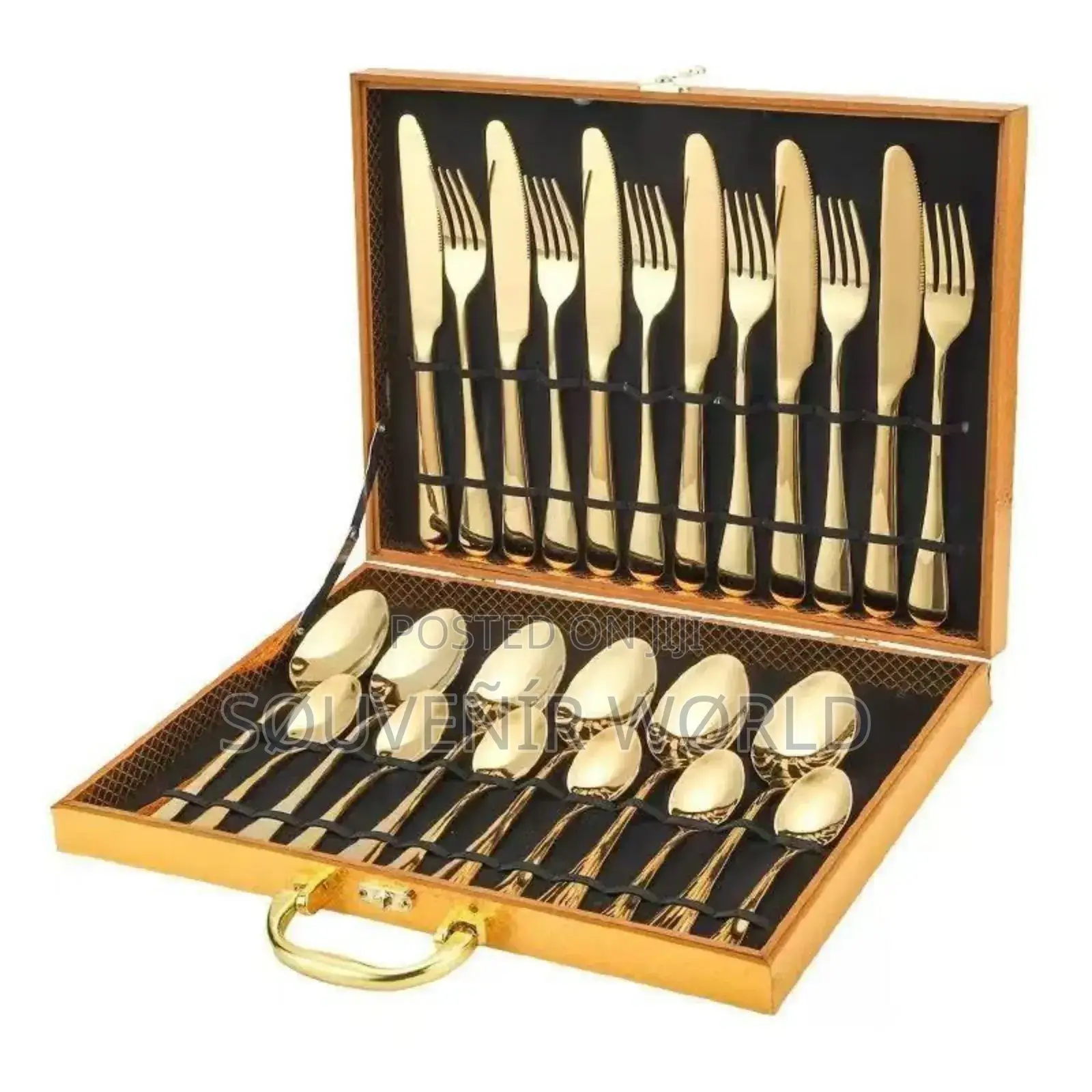 24 PCS Stainless Steel Tableware