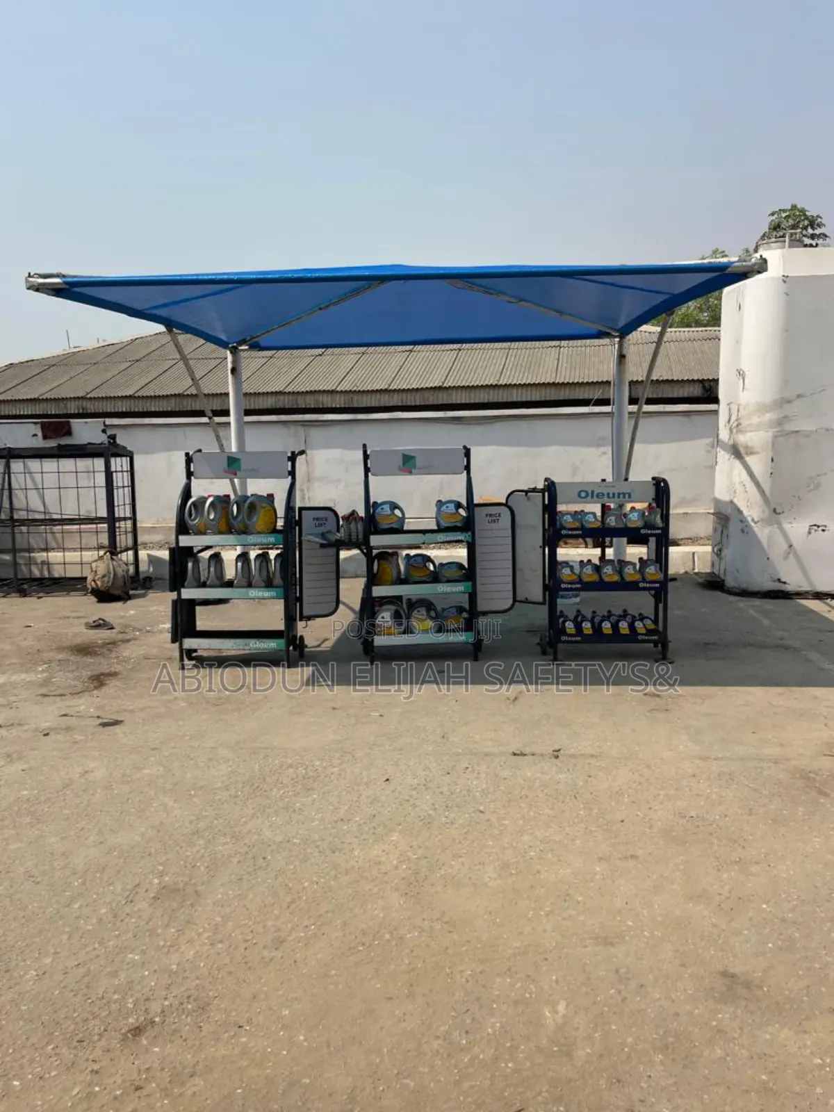 Original Car Port Stand and Cover 2 Cars