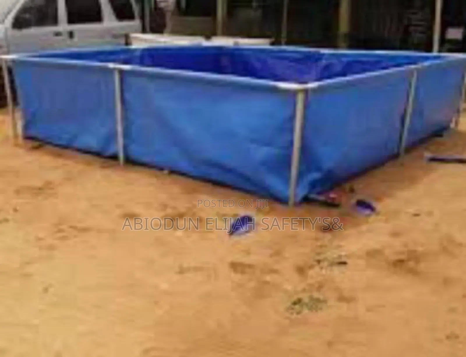 Original Quality Fish Pond With Pipe Stand10 Feet by 10 Feet