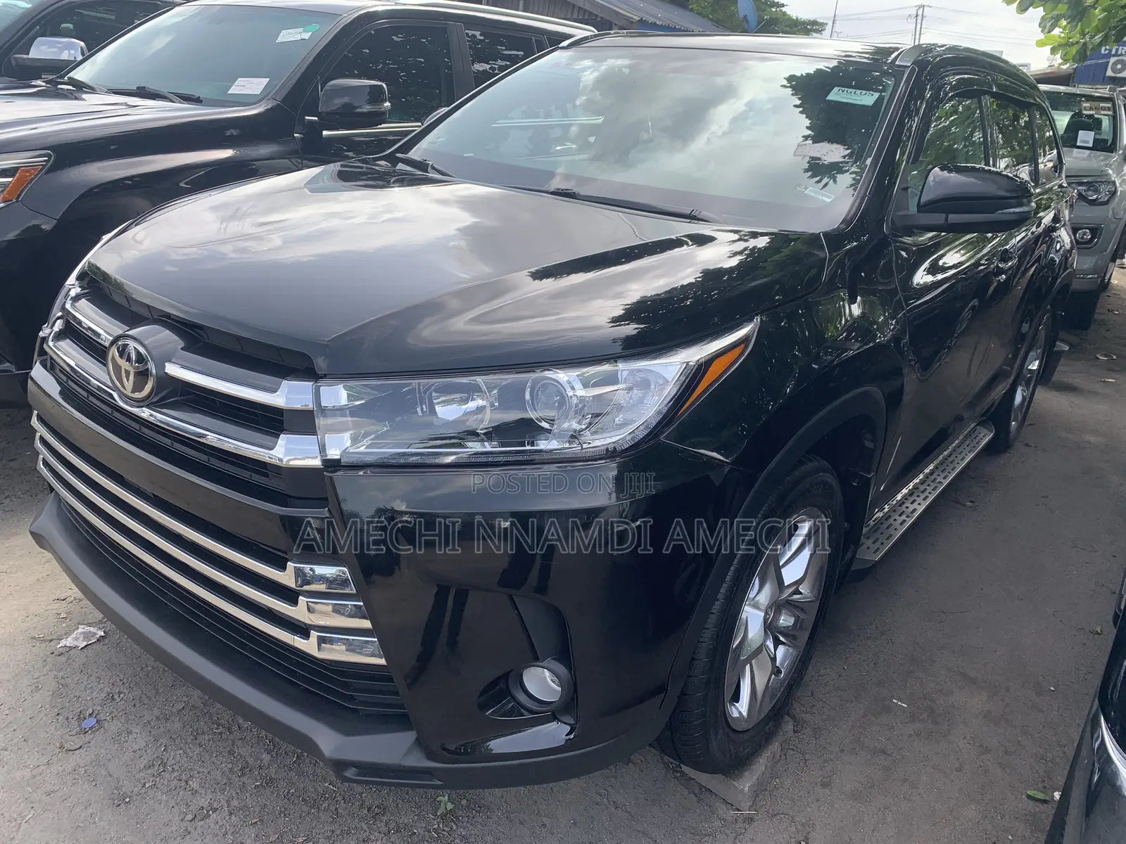 Toyota Highlander Limited Platinum 4dr SUV (3.5L 6cyl 6A) 2015 Black