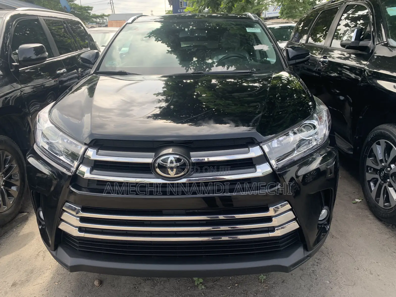 Toyota Highlander Limited Platinum 4dr SUV (3.5L 6cyl 6A) 2015 Black